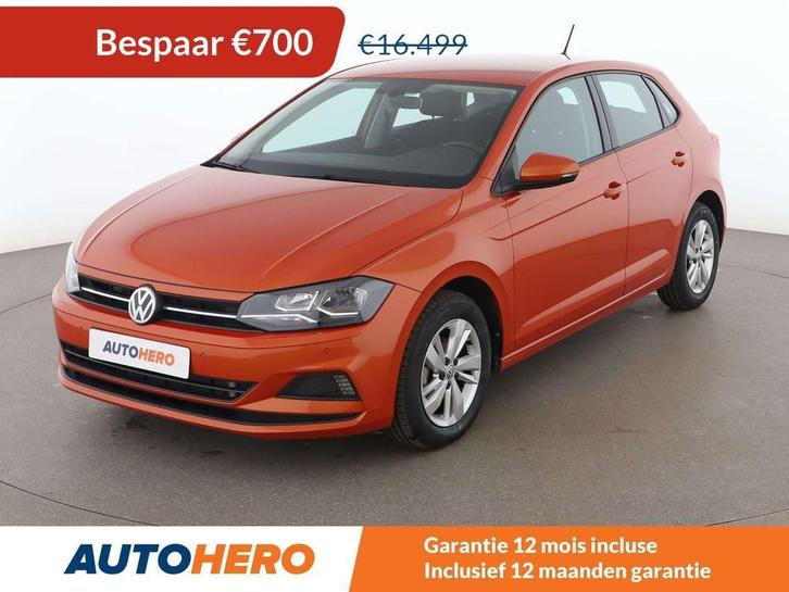 Volkswagen Polo 1.0 TSI Comfortline (bj 2019, automaat), Auto's, Volkswagen, Te koop, Polo, ABS, Airbags, Airconditioning, Bluetooth