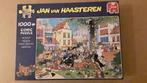 Puzzle Jan van Haasteren Attrapez le chat 1000 pièces, Enlèvement ou Envoi, Comme neuf
