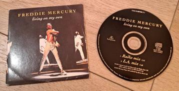 CD-single Freddie Mercury - Living On my Own beschikbaar voor biedingen