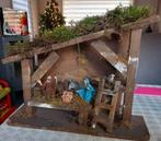 Vintage kerst stal, Ophalen, Gebruikt