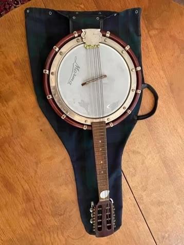 Banjo Marma jaren’60, Musique & Instruments, Instruments à corde | Banjos, Utilisé, Banjoline, Enlèvement
