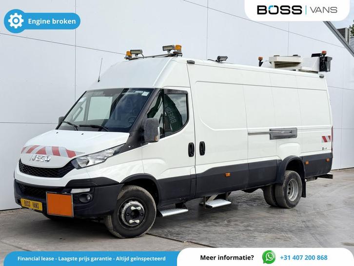 Iveco Daily 70C17 3.0 *Engine Broken* 3.0L L4H2 Dubbellucht, Auto's, Bestelwagens en Lichte vracht, Bedrijf, Te koop, ABS, Airconditioning