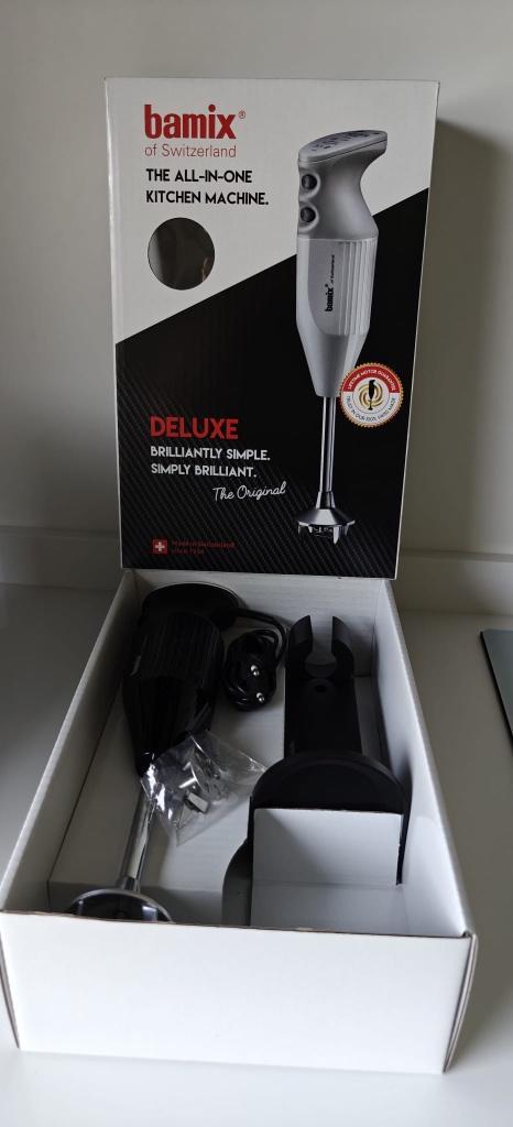 MIXER BAMIX  M200 Deluxe (200 W motor) als nieuw, Elektronische apparatuur, Keukenmixers, Nieuw, Minder dan 1 liter, 2 snelheden