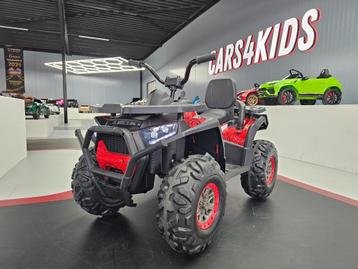 Kinder Quad Spider - leren zit - verlichting - rubber banden, Enlèvement ou Envoi, Neuf