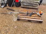 STIHL KM 130 R benzine combimotor, Tuin en Terras, Ophalen, Zo goed als nieuw, Benzine, Stihl