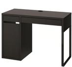 Bureau Micke Ikea zwart, Huis en Inrichting, Bureaus, Ophalen, Zo goed als nieuw, Bureau