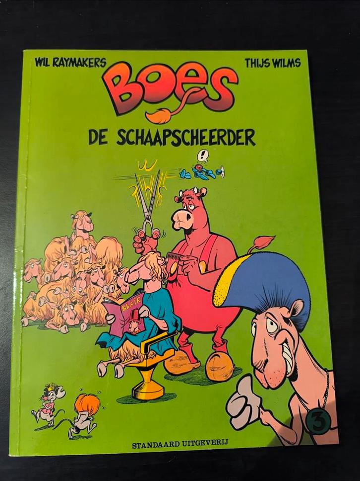 Boes - 3 schaapscheerder, Boeken, Stripverhalen, Zo goed als nieuw, Ophalen of Verzenden