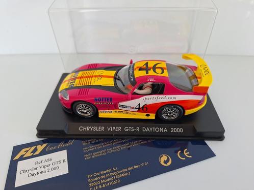 Fly Dodge Viper #46 Chrysler Daytona 2000 A86 Goedkoop Racen, Kinderen en Baby's, Speelgoed | Racebanen, Nieuw, Racebaan, Elektrisch