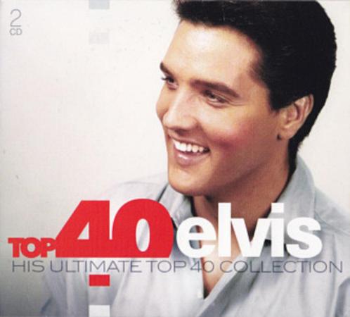 CD: ELVIS PRESLEY - Top 40 Elvis - His Ultimate Top 40 (...), Cd's en Dvd's, Cd's | Rock, Zo goed als nieuw, Rock-'n-Roll, Ophalen of Verzenden