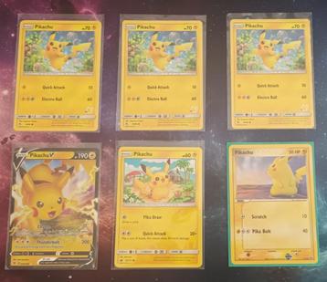 Pikachu kaarten beschikbaar voor biedingen