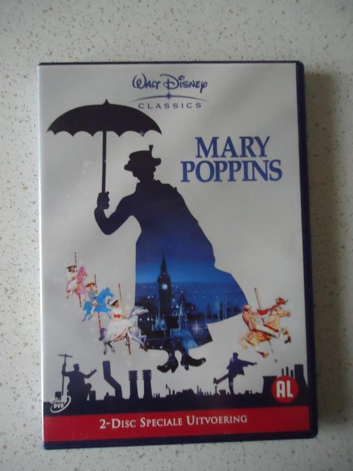 2  DVD BOX Walt Disneys Classic "Mary Poppins", Cd's en Dvd's, Dvd's | Kinderen en Jeugd, Zo goed als nieuw, Film, Overige genres