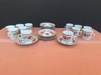 Vintage porseleinen koffie - of thee servies, Ophalen, Zo goed als nieuw, Overige stijlen, Kop(pen) en/of Schotel(s)