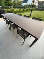 Tuintafel en 6 stoelen Bristol, Ophalen, Zo goed als nieuw