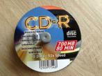 CD-R 700MB (52x speed) **Nieuw**, Informatique & Logiciels, Disques enregistrables, Cd, Enlèvement ou Envoi
