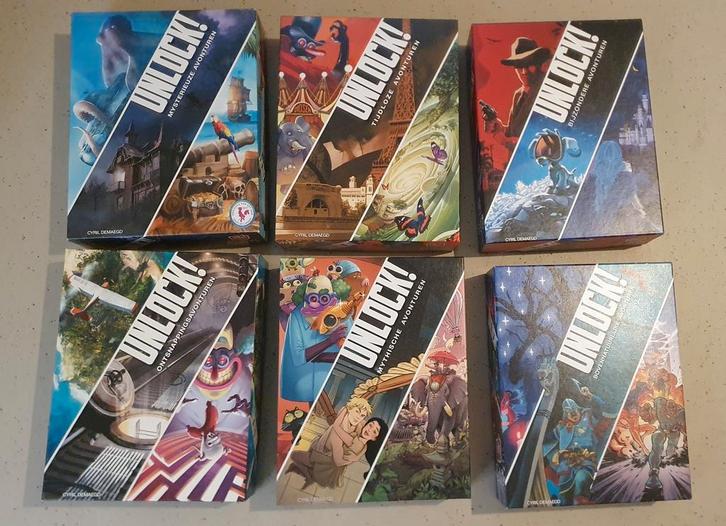 Unlock TE HUUR, Hobby en Vrije tijd, Gezelschapsspellen | Kaartspellen, Ophalen