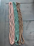 Colliers de perles (3 pièces), Bijoux, Sacs & Beauté, Bracelets, Comme neuf, Enlèvement ou Envoi