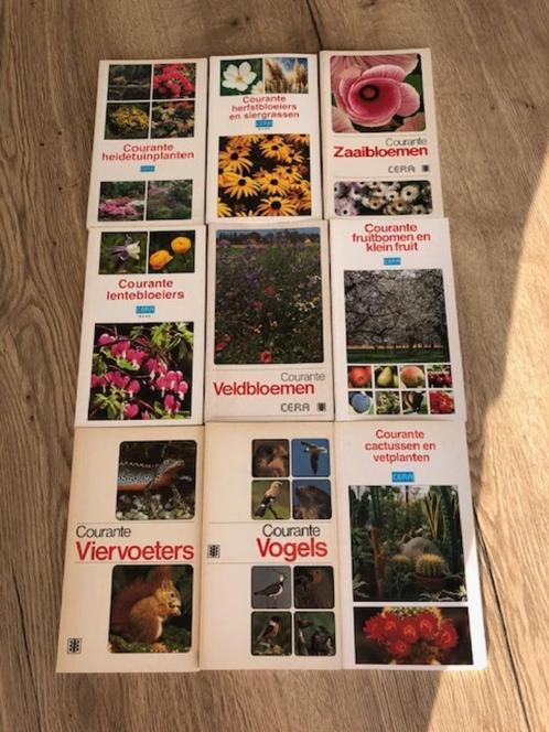 9 boekjes Cera Courante ( Bloemen - Planten - vogels ......), Boeken, Natuur, Zo goed als nieuw, Natuur algemeen, Ophalen of Verzenden