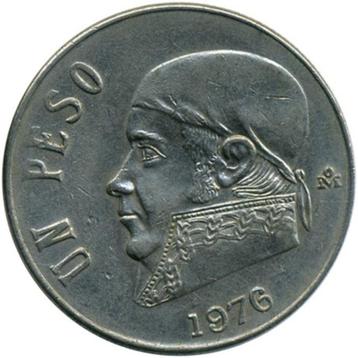 Mexique 1 peso, 1976