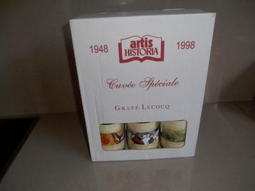 artis historia 1948-1998 50 ans 3 bouteilles de vin pleines