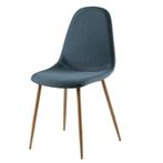 Lot de 6  Chaises style scandinave Maison du monde, Neuf, Enlèvement, Cinq, Six Chaises ou plus, Bleu