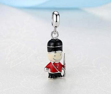 British Royal Guard Charm Sterling silver - Bedel uit london beschikbaar voor biedingen