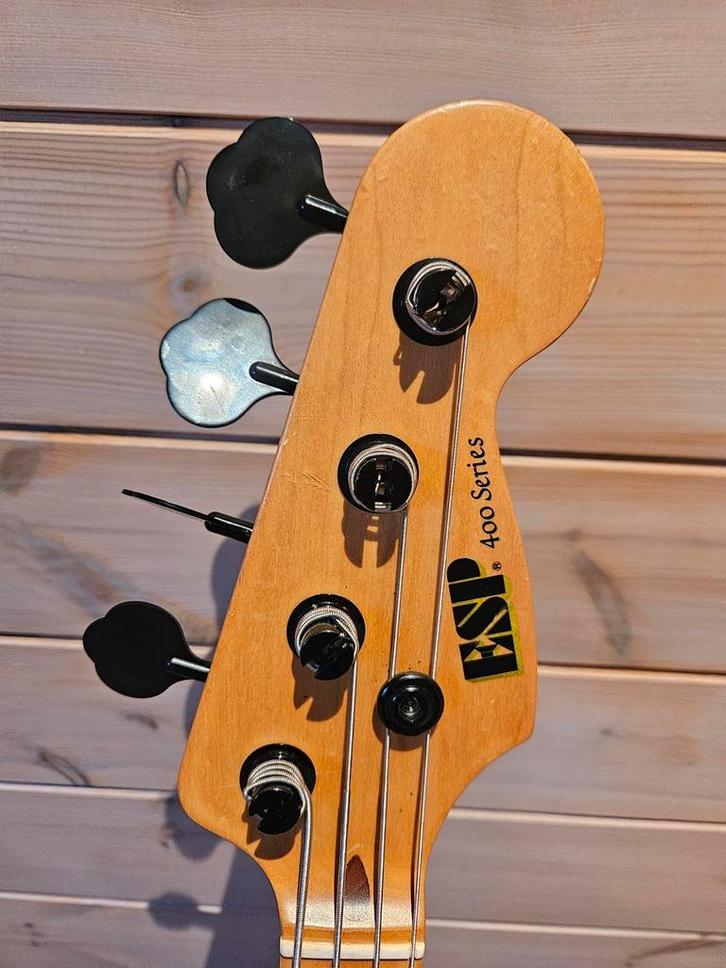 ESP 400 series precision bas, Muziek en Instrumenten, Snaarinstrumenten | Gitaren | Bas, Gebruikt, Ophalen