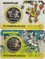 2x 5 euro België 2022 Marsupilami in coincard, Ophalen of Verzenden, België, 5 euro