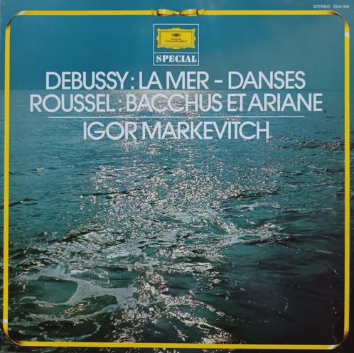 Debussy : La Mer - Danses & Roussel : Bacchus et Ariane, CD & DVD, Vinyles | Classique, Comme neuf, Romantique, Autres types, 12 pouces