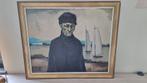 Remy De Pillecyn schilderij olieverf op doek kunstschilder, Enlèvement