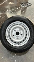 Stalen velgen ford transit met (vesleten) banden, Auto-onderdelen, Banden en Velgen, Ophalen, 16 inch, Band(en), Zomerbanden