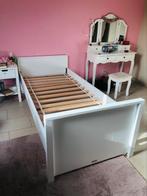 Bopita 1 Persoon bed 2 m Lang, Huis en Inrichting, Slaapkamer | Bedden, 90 cm, Gebruikt, Eenpersoons, Wit
