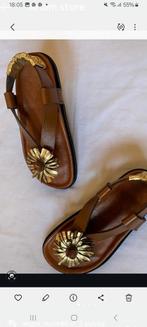 Leder Sandalen  met confortabel zollen, Kleding | Dames, Schoenen, Ophalen of Verzenden