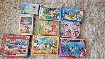 Lot kinderpuzzels beschikbaar voor biedingen