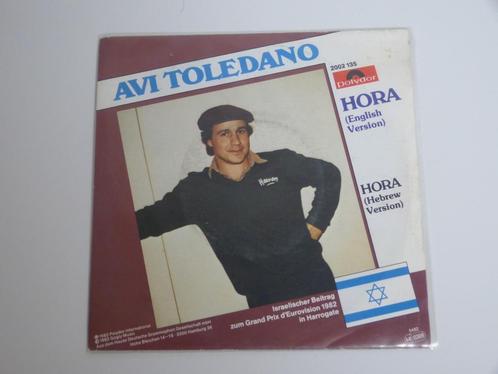 Avi Toledano ‎– Hora eurovision 82 Israel 2de plaats, CD & DVD, Vinyles Singles, Single, Pop, 7 pouces, Enlèvement ou Envoi