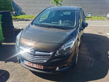 Opel Meriva 1.4l essence adaptée PMR., Autos, 1503 kg, Euro 6, Noir, 5 portes