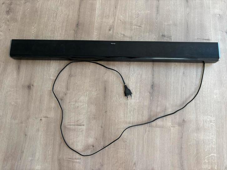 Soundbar PEAQ zwart met afstandsbediening 95cm, Audio, Tv en Foto, Soundbars, Gebruikt, Ophalen