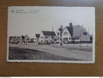 Postkaart De Haan, Groep villa's beschikbaar voor biedingen