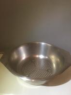 Vergiet /zeef roestvrij metaal, Huis en Inrichting, Ophalen of Verzenden, Gebruikt