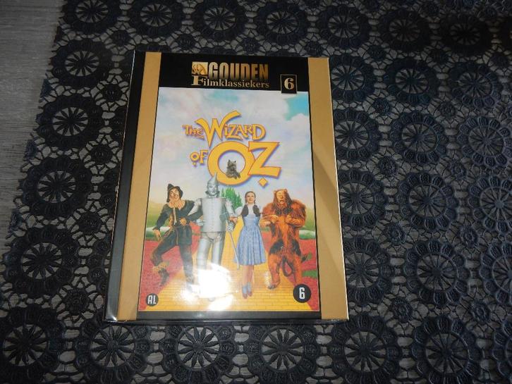 nr.1300- Dvd: the wizard of oz - gouden klassieker- 1939, Cd's en Dvd's, Dvd's | Klassiekers, Zo goed als nieuw, Actie en Avontuur