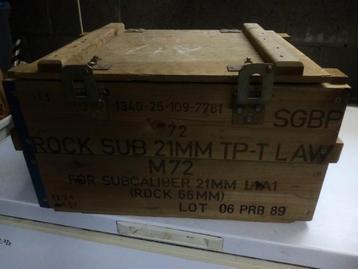 Munitiekist Anti-tank raket LAW, Enlèvement, Caisse ou Géocache