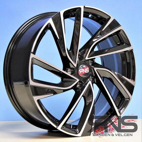 5x112 18" Passen Onder Audi Seat Skoda Volkswagen Golf Caddy, Auto-onderdelen, Banden en Velgen, Velg(en), Personenwagen, Nieuw