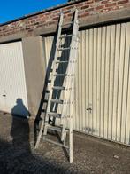 3-delige ALU ladder tekoop, Ophalen, Zo goed als nieuw, Ladder