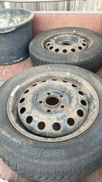 Winterbanden op velg, Auto-onderdelen, Banden en Velgen, Ophalen, Gebruikt, 15 inch, Personenwagen