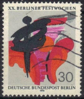 Duitsland Berlijn 1970 - Yvert 334 - Berlijnse Feesten (ST)