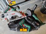 Bosch accu werkmateriaal., Doe-het-zelf en Bouw, Ophalen of Verzenden, Zo goed als nieuw, Cirkelzaag
