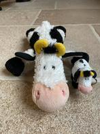 Knuffel en sleutelhanger koe, Enfants & Bébés, Jouets | Peluches, Enlèvement, Comme neuf, Vache