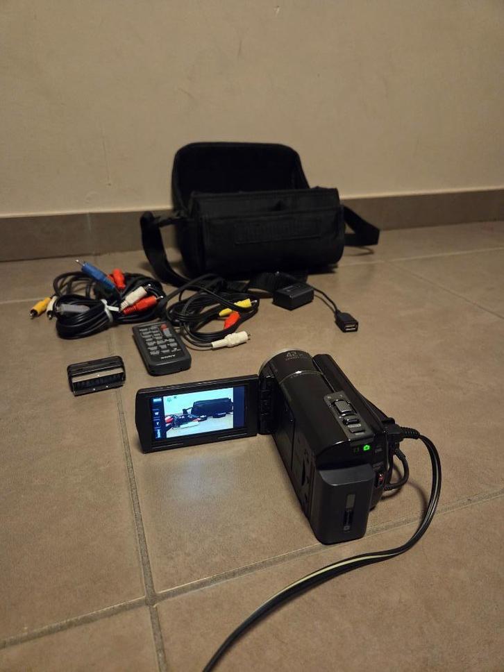 sony handycam hdr-xr160, Audio, Tv en Foto, Videocamera's Digitaal, Zo goed als nieuw, Harde schijf, Sony, 20x of meer, Full HD