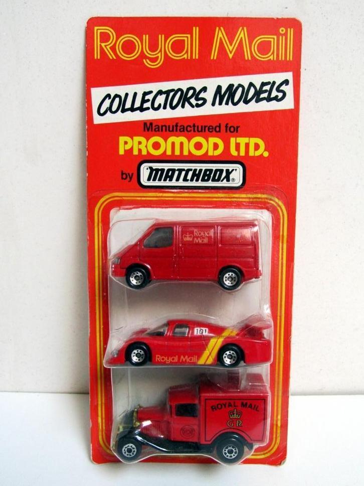 Matchbox Superfast "Royal Mail" Promod Ltd Set 1987 UK, Hobby en Vrije tijd, Modelauto's | Overige schalen, Zo goed als nieuw