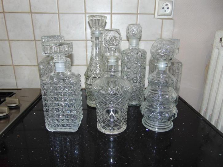 Retro karaffen, Verzamelen, Retro, Huis en Inrichting, Ophalen of Verzenden