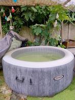 Intex Deluxe PureSpa jacuzzi 4 personen, Ophalen, Gebruikt, Grondzeil, Opblaasbaar